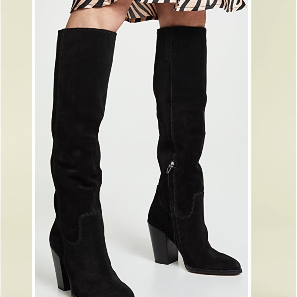New in Box. Dolce Vita Kylar knee high boots in Anthracite Suede